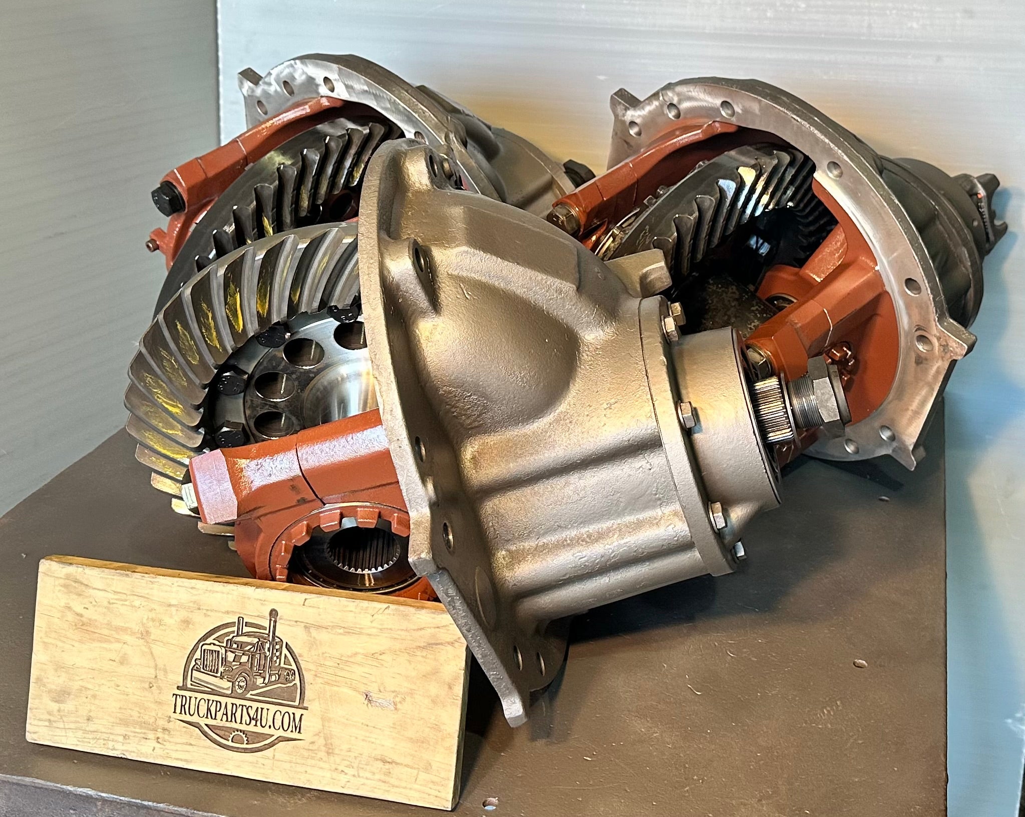 RR20-145 DPX Performance Differential | aluminum cap with spool installed | front angle view for pulling applications